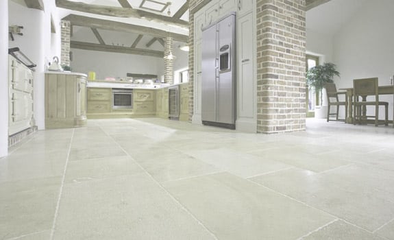 Limestone Floor Polishing
