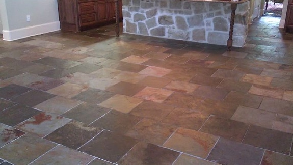 Maintaining Slate Floors in Houston